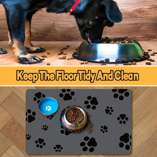 Pet Food Mat (Anit-slip and Quick Absorbant)