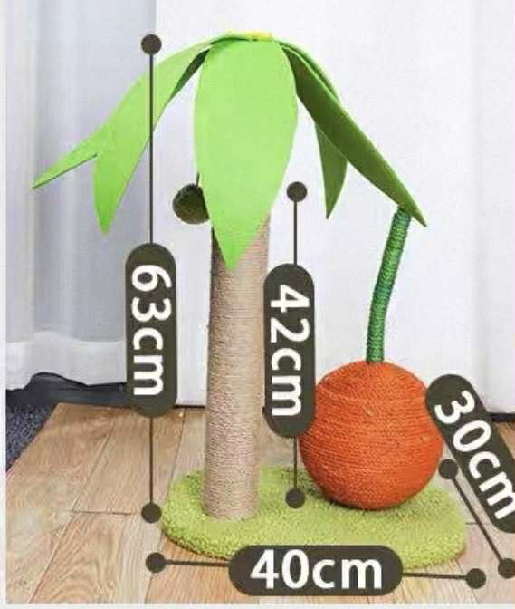 Coconut Cat Scratch Tree