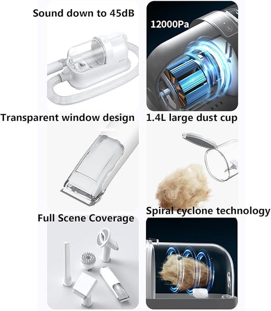All-in-one Pet Grooming Vacuum