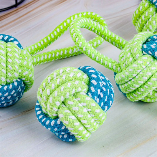 Durable Knotted Rope Pet Toy Set (7-Piece)