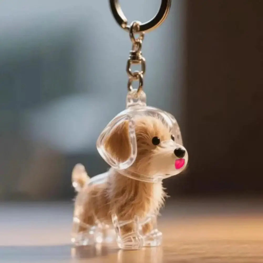 Dog Hair Collector Keychain