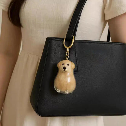 Dog Hair Collector Keychain