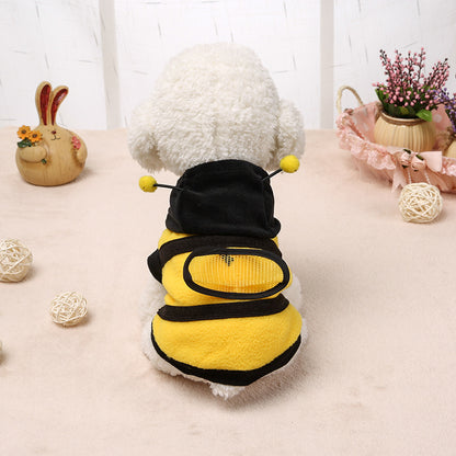 Super Cute Bee Outfit for Puppy or Small Dog