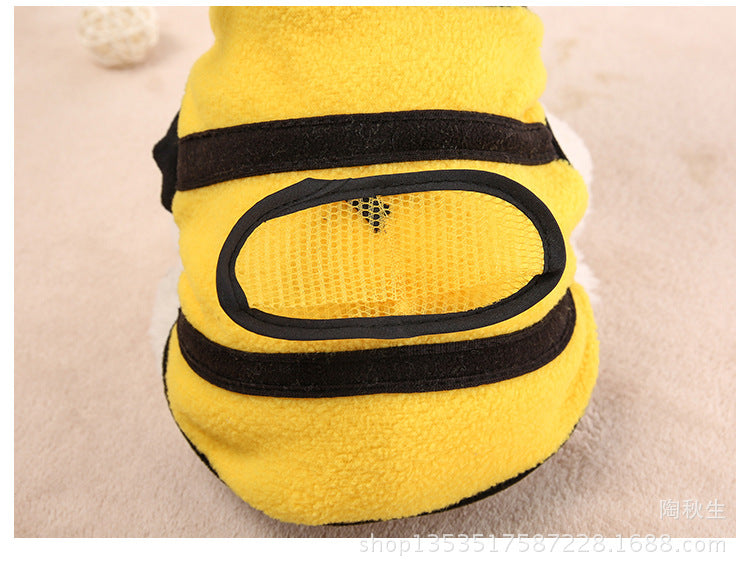 Super Cute Bee Outfit for Puppy or Small Dog