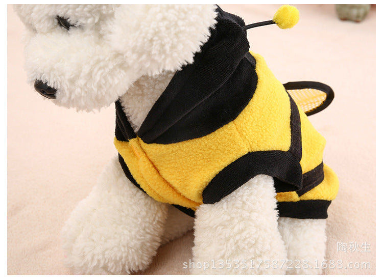 Super Cute Bee Outfit for Puppy or Small Dog