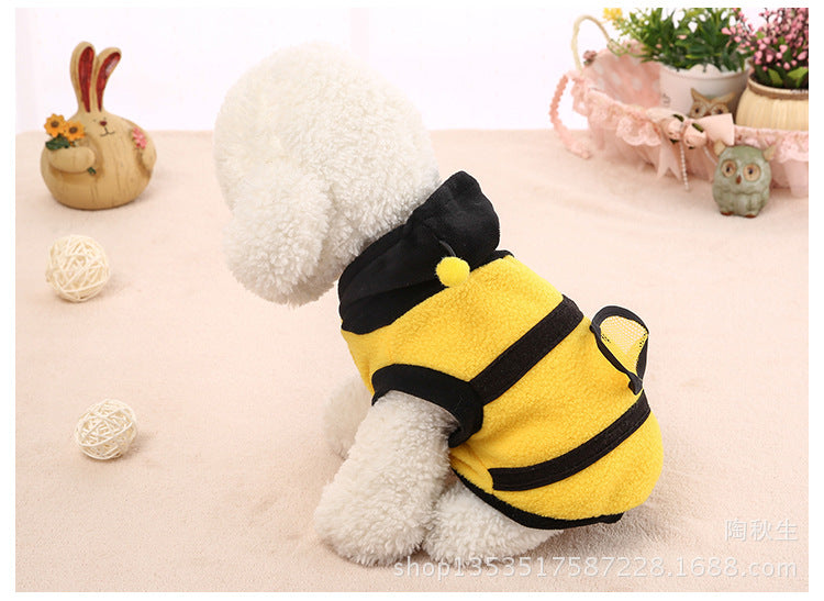 Super Cute Bee Outfit for Puppy or Small Dog