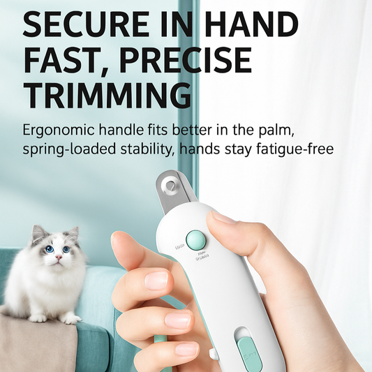 Adjustable Cat Nail Clipper with Grinder