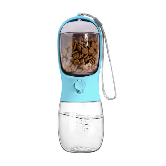 🐶 2-in-1 Portable Pet Water Bottle & Food Container – Hydrate & Feed On the Go!