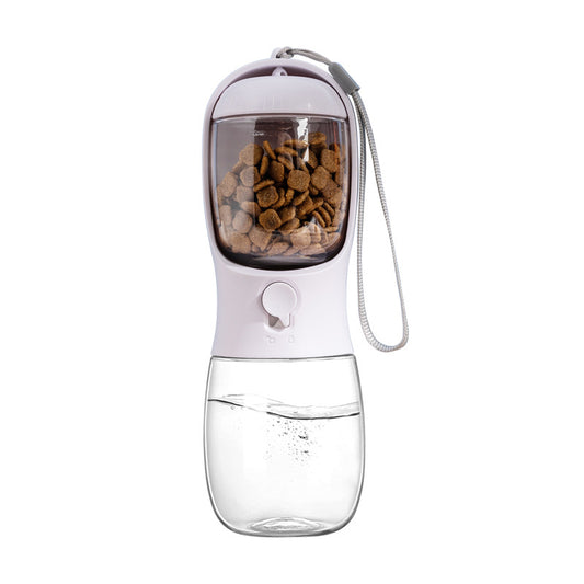 🐶 2-in-1 Portable Pet Water Bottle & Food Container – Hydrate & Feed On the Go!