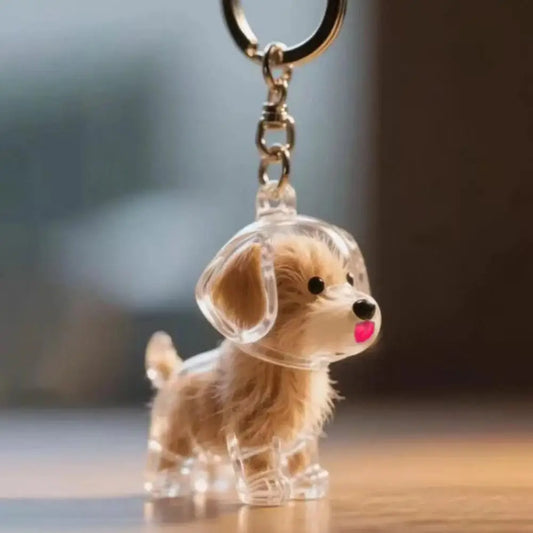 Dog Hair Collector Keychain
