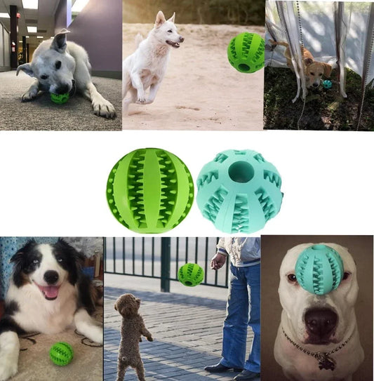 Interactive Chewing Rubber Ball